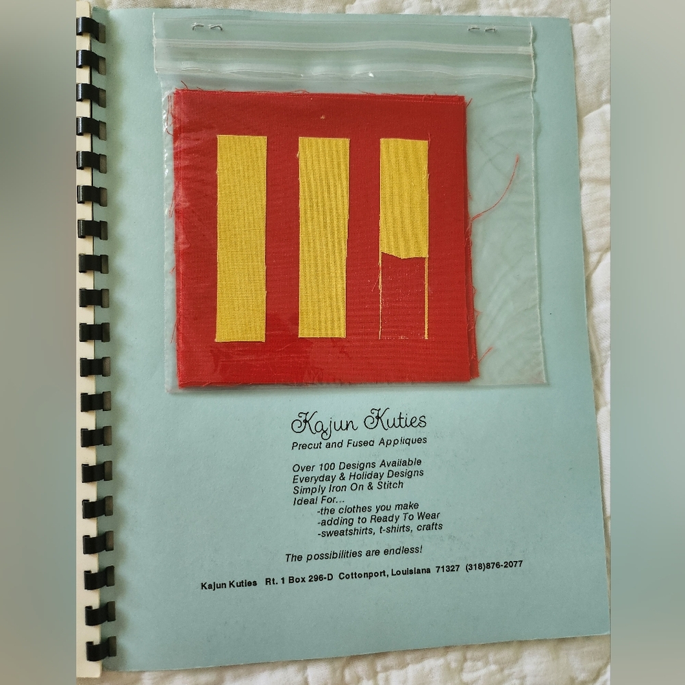 Applique The Easy Way! Includes 20 Designs With Complete Instructions - Picture 11 of 11